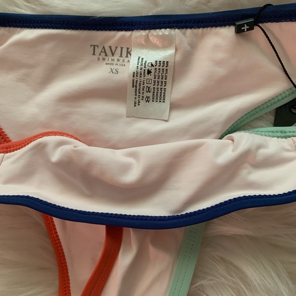 TAVIK SWIMWEAR JAYDEN COLOR BLOCKED BIKINI - Picture 5 of 7